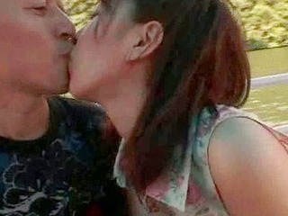 Japanese Pornstar's Nipple Showtime Outdoors: Fucking Foxy and Daring Nips