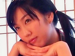 Japanese teen more than willing to please you with her nipples tightly bound by ropes