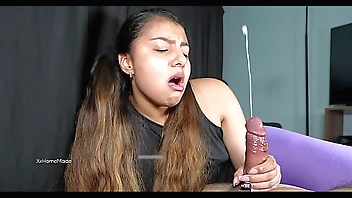 Huge cumshot compilation - So much cum! What does he eat? ...