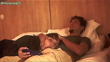 Watching a movie with my stepbrother and I accidentally swallowed his penis (they almost discovered us) ALISONGONZALEZ26